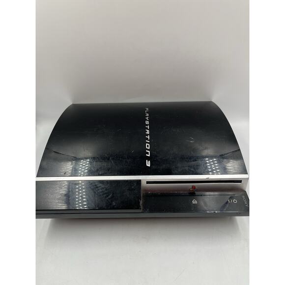 Sony PlayStation 3 PS3 FAT CECHH01 Console For Parts Repair As Is - YLOD - 40 GB - Picture 1 of 7